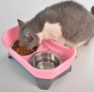 Pet food bowl